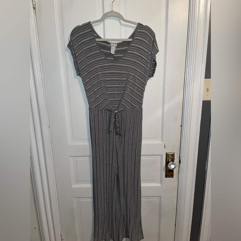 B&W medium jumpsuit